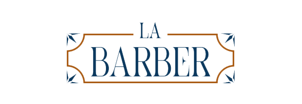 LA BARBER logo